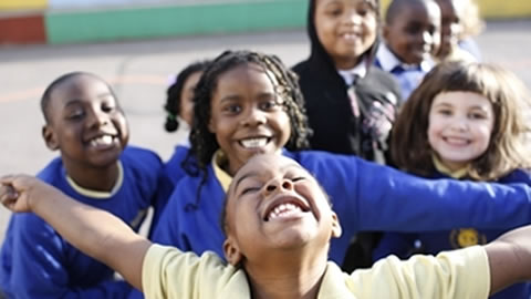 smiling children