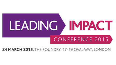 Leading impact charity conference logo