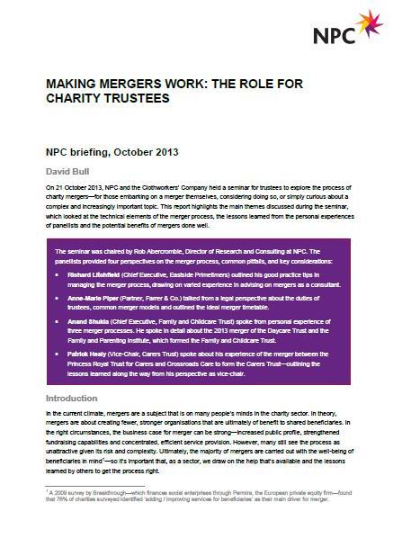 NPC report front cover