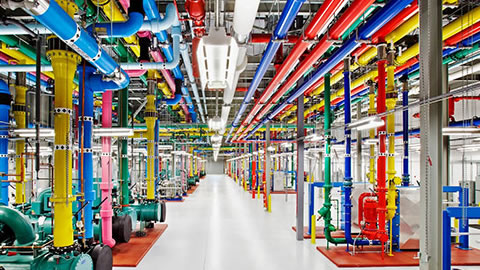colourful factory