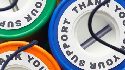 donation cans