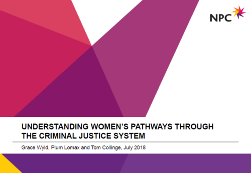 Woman's pathways report cover