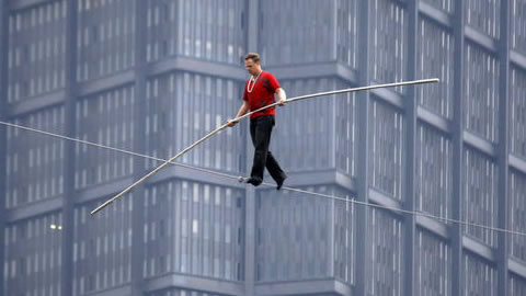 tight rope walker