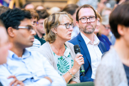 group of people at an event