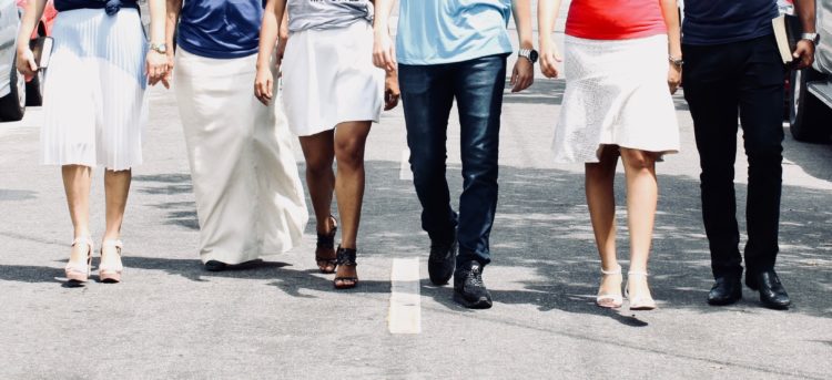 legs walking