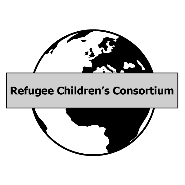 The logo of the refugee children's consortium