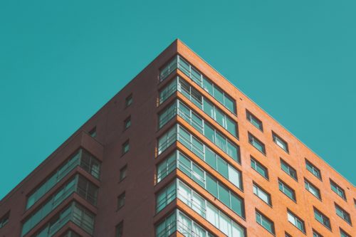 top of building