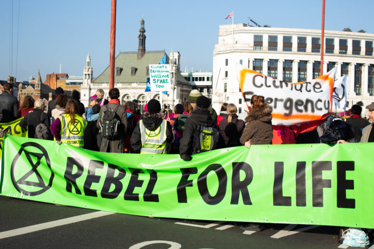 Extinction Rebellion protest