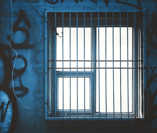 Bars on window