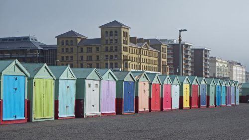 beach huts