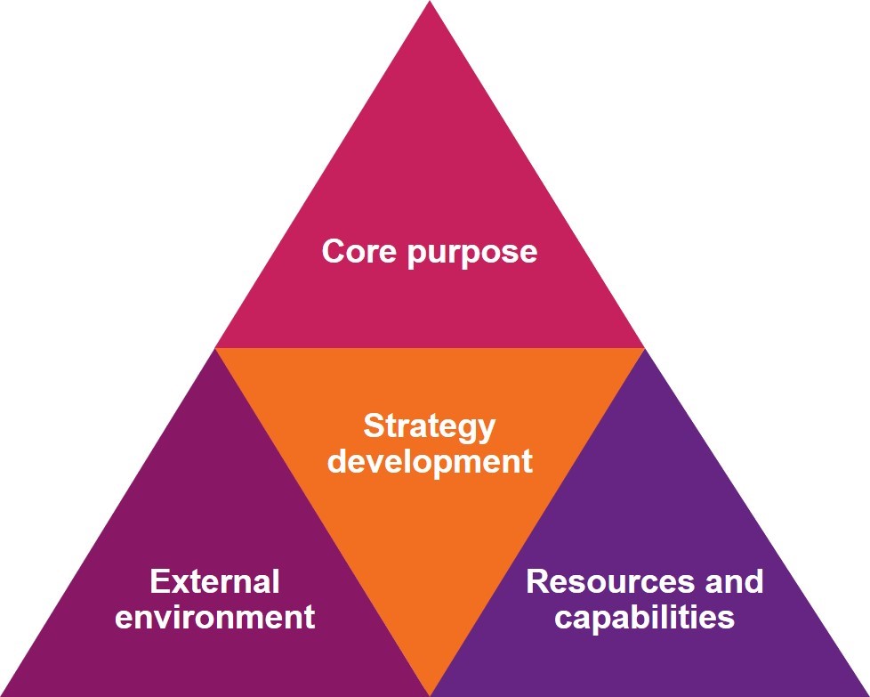 NPC's strategy triangle 