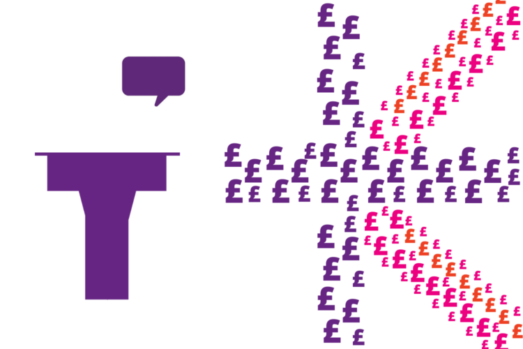 Where is the government's £750m package for charities being spent? logo