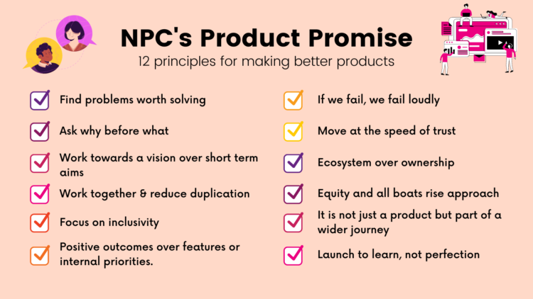 NPC's product promise